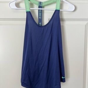 Nike Dri-FIT Bluish-Purple Athletic Tank